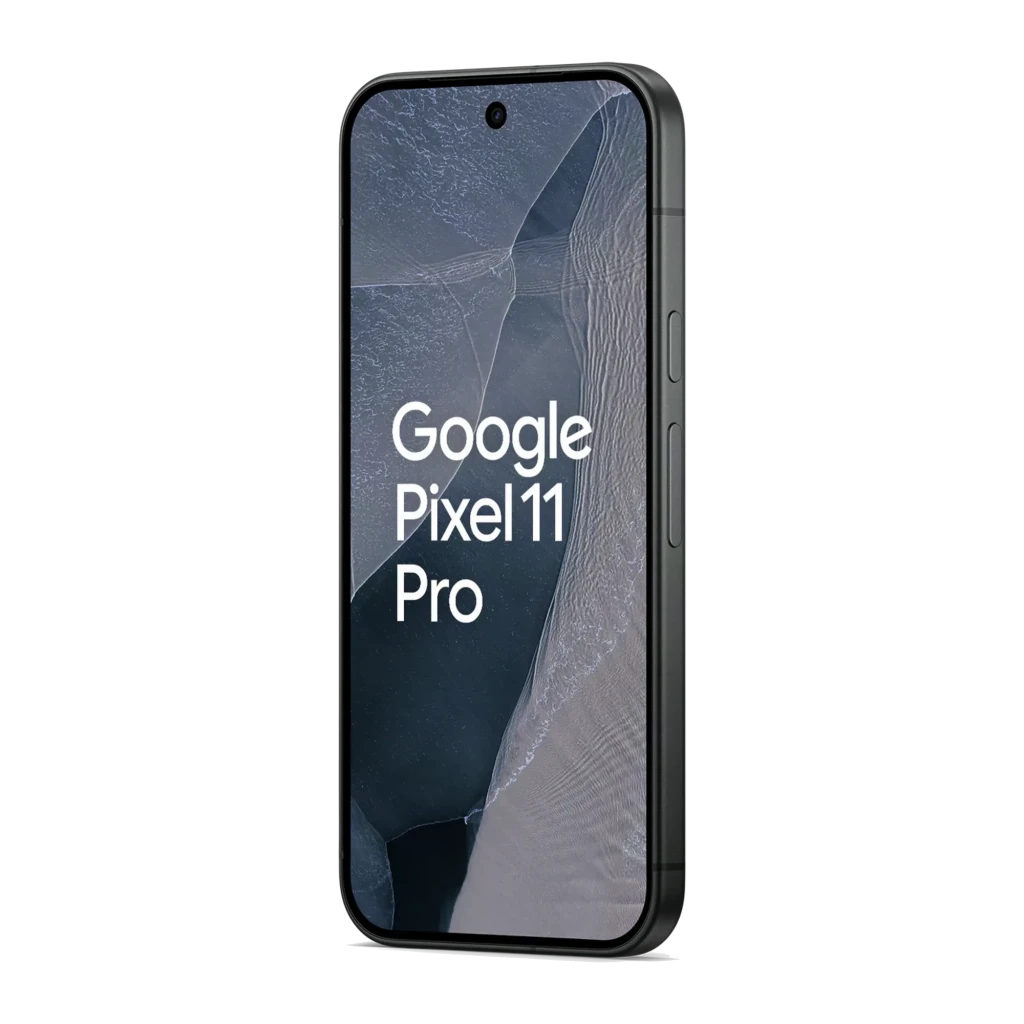 Google Pixel 11 Pro 5G Obsidiana com tela cheia perfurada, módulo traseiro triplo 48MP 5x, acabamento fosco elegante, 16GB RAM e 256GB armazenamento - Item2