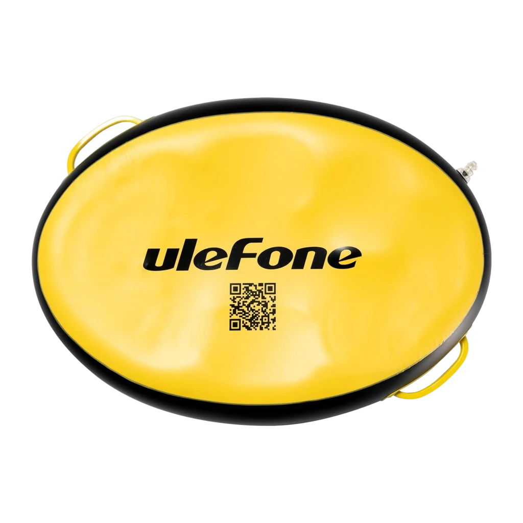 Bandeja flutuante oval amarela com múltiplos porta-copos, compartimento central e alças laterais; dimensões 590x420x130 mm, ideal para piscina - Item7