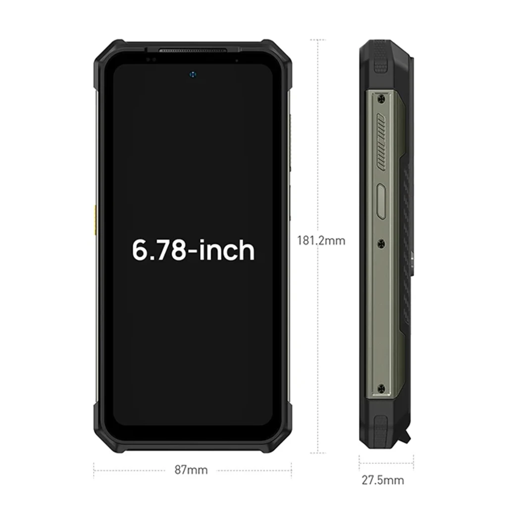 Ulefone Armor 24 Pro robusto con linterna LED trasera grande, cámara 64MP con visión nocturna, pantalla amplia, carcasa reforzada IP68/IP69K, batería - Ítem5