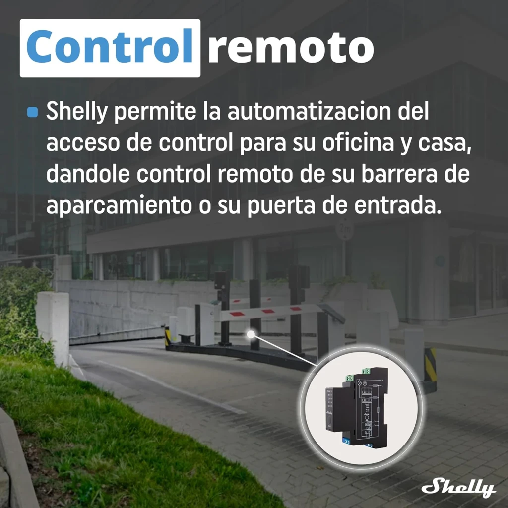 Relé Shelly Pro 2PM 16A de 2 canales, montaje en riel DIN, con medidor de consumo. Indicadores LED, botones Reset y conexiones LAN, WiFi y Bluetooth - Ítem2
