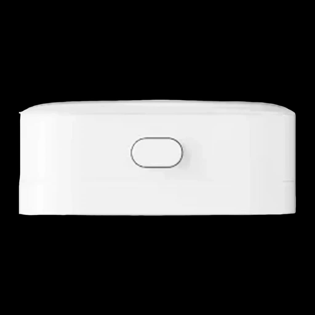Sensor multiestado Aqara P100 Blanco Zigbee, Thread, Matter, vista frontal: cuerpo rectangular con botón ovalado central