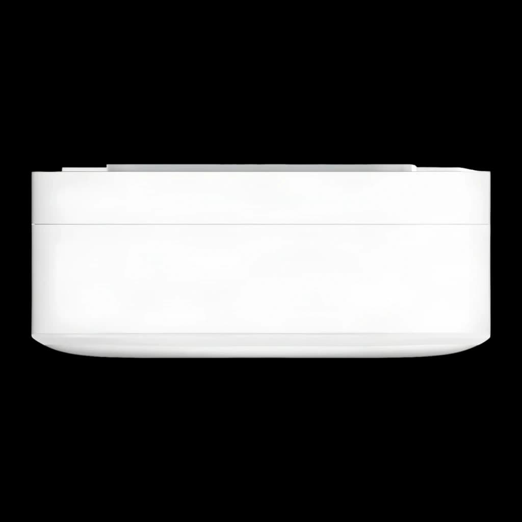 Sensor multiestado Aqara P100 Blanco Zigbee, Thread, Matter, vista lateral: perfil redondeado y línea de separación