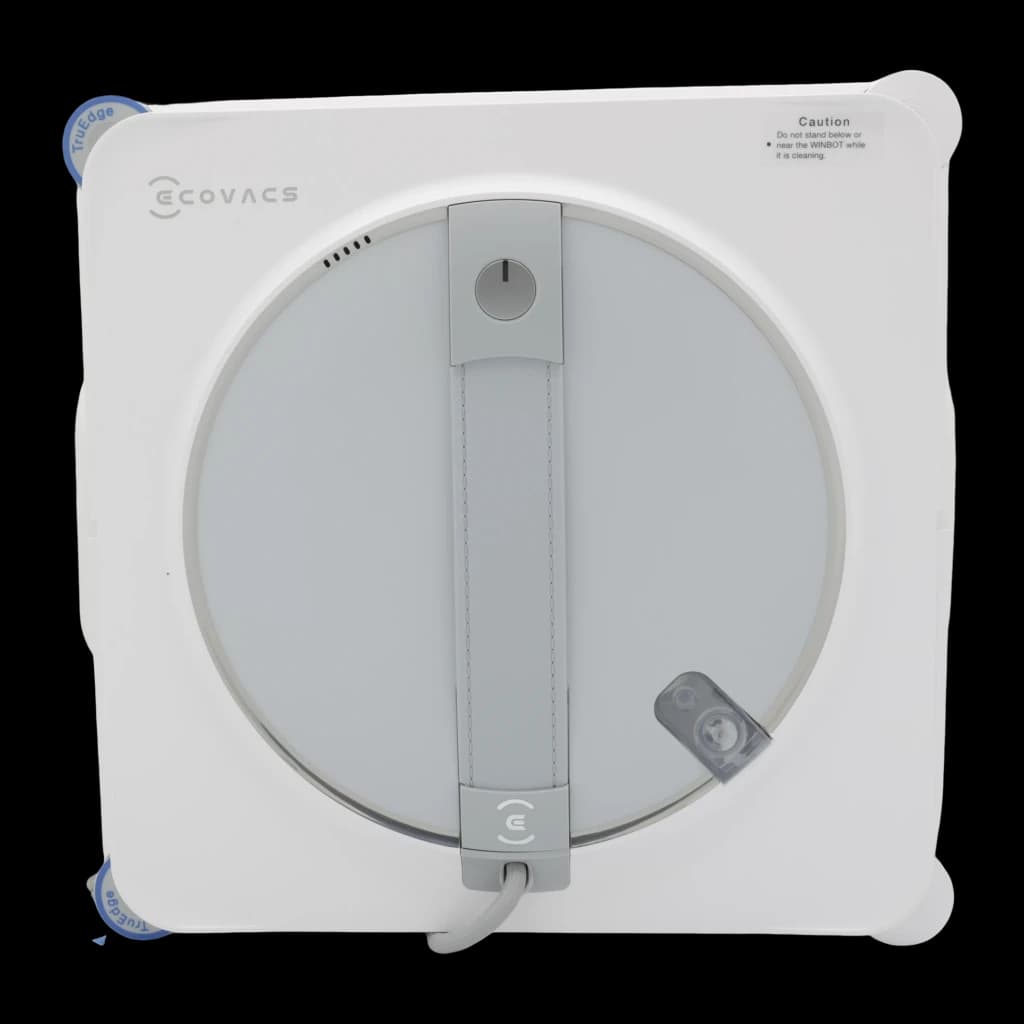 Robot limpiacristales Ecovacs Winbot W2S 3000mAh Blanco 3000Pa 68dB, vista inferior: disco de limpieza circular, almohadilla