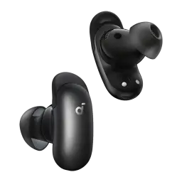 Auriculares Soundcore Liberty 5 Pro Cancelación de Ruido Adaptativa en color negro, diseño intraaural compacto con almohadillas de silicona y acabado mate