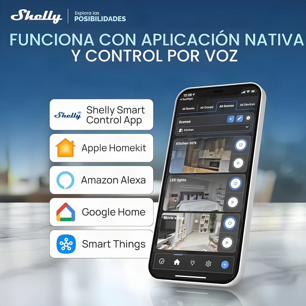 Capteur d'inondation Shelly Flood S Gen4 Matter / Zigbee 3.0 / WiFi, compatibilité: app Shelly, Apple HomeKit, Alexa, Google