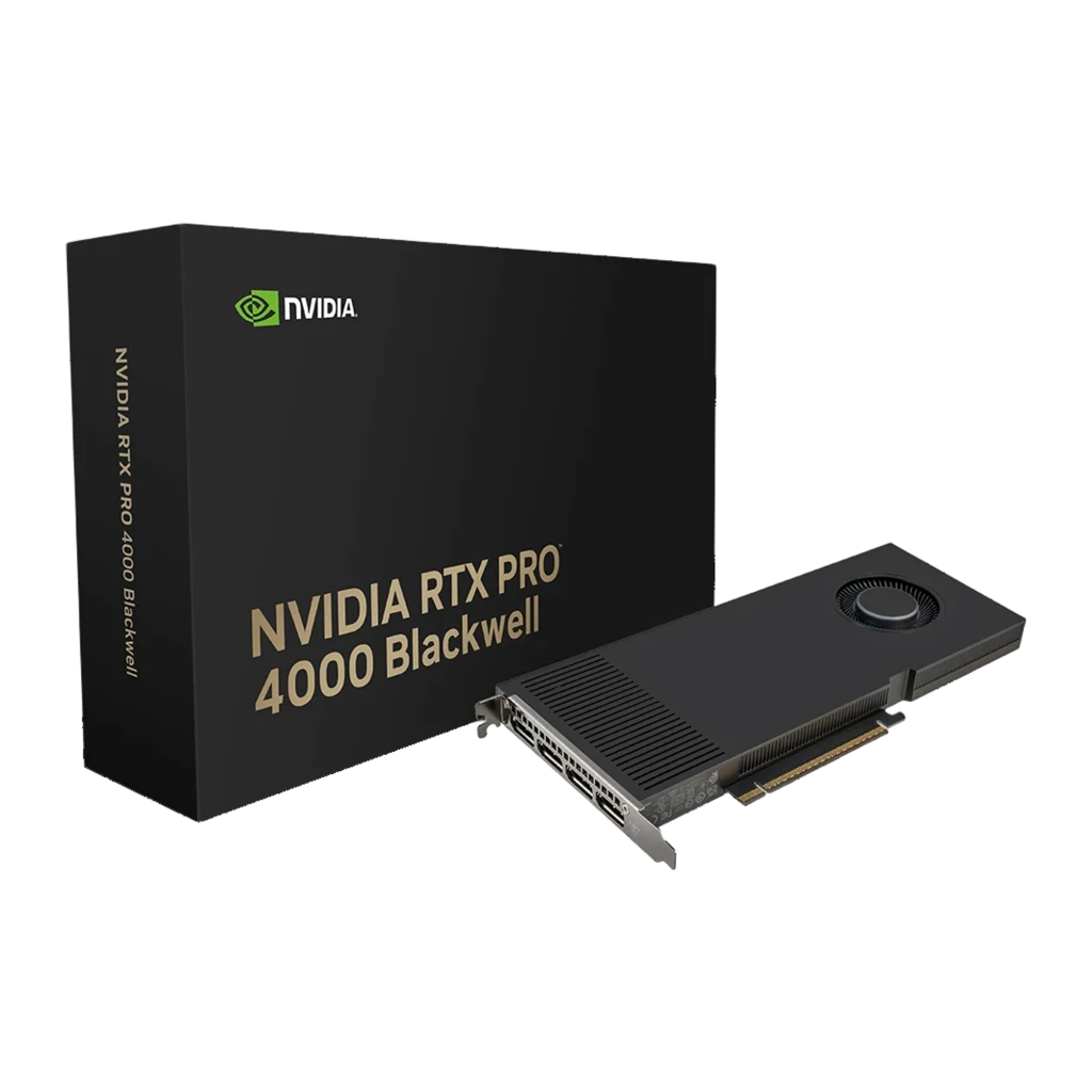 Tarjeta gráfica PNY RTX PRO 4000 Blackwell 24GB GDDR7