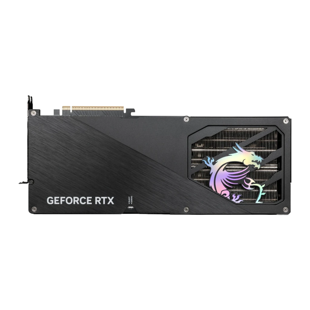 MSI GeForce RTX 5090 Gaming Trio OC 32GB GDDR7 negro, kit: tarjeta con tres ventiladores RGB junto a su caja retail - Ítem1