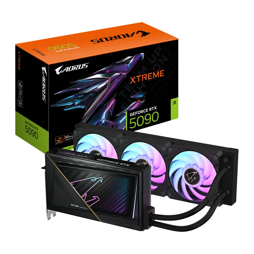 Tarjeta gráfica Gigabyte AORUS GeForce RTX 5090 XTREME WATERFORCE 32G