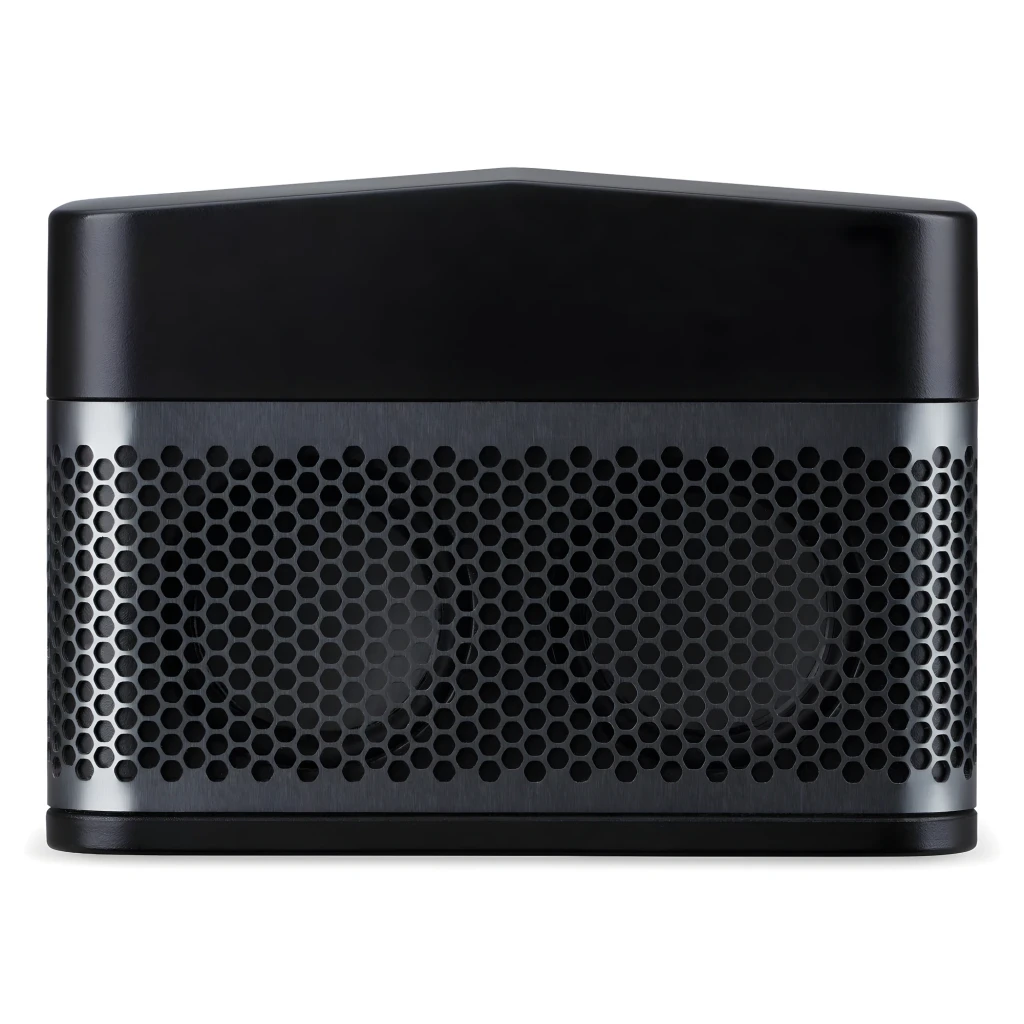 Acer Proyector PD1520Us 16GB negro, vista lateral: lente ultracorta, rejilla ventilación y puertos HDMI y USB visibles - Ítem7