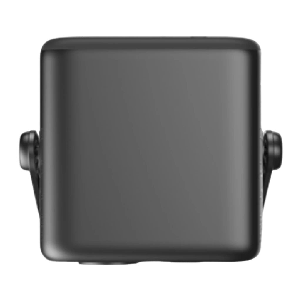 Philips NeoPix 460 Smart Projector noir, vue avant latérale: objectif bleu, grille de ventilation et support articulé - Ítem2