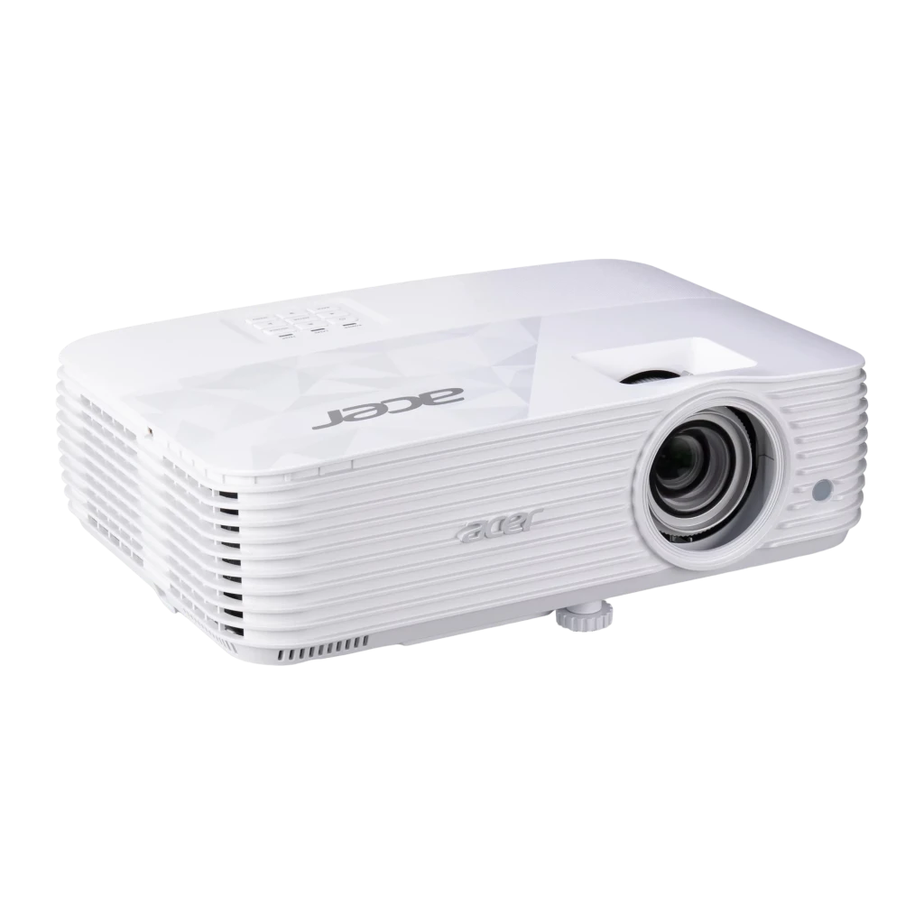 Acer Vero HL6820G Blanco, vista frontal-lateral: objetivo central, rejillas de ventilación y panel de botones superior - Ítem2