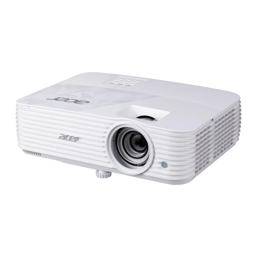 Acer Vero HL6820G Blanco, vista frontal-lateral: objetivo central, rejillas de ventilación y panel de botones superior - Ítem3