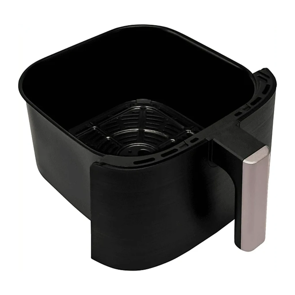 Russell Hobbs Freidora Aire 5.5L Negro y champán, vista frontal: pantalla digital 180°C, iconos táctiles y asa champán - Ítem3