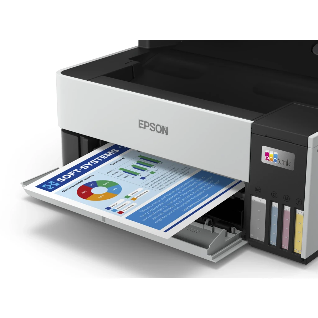 Epson Impresora Multifunción EcoTank ET-5170 negro, blanco - vista principal - Ítem6