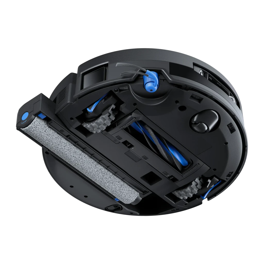 Ecovacs DEEBOT X12 OmniCyclone noir, kit avec base OmniStation: réservoir transparent avec filtre bleu et robot docké - Ítem2