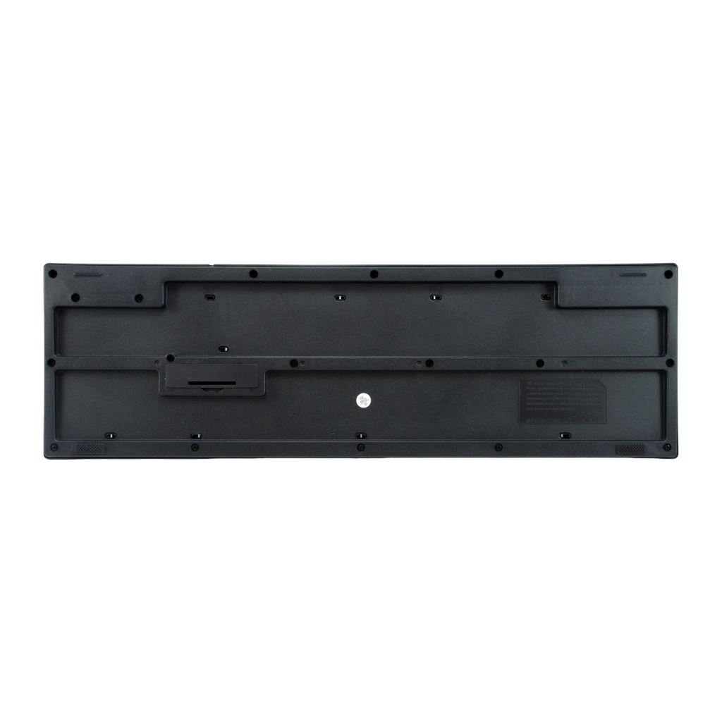 Equip Kit clavier souris sans fil 245221 QWERTY noir, vue dessus: clavier, souris et récepteur USB nano sur fond sombre - Ítem3