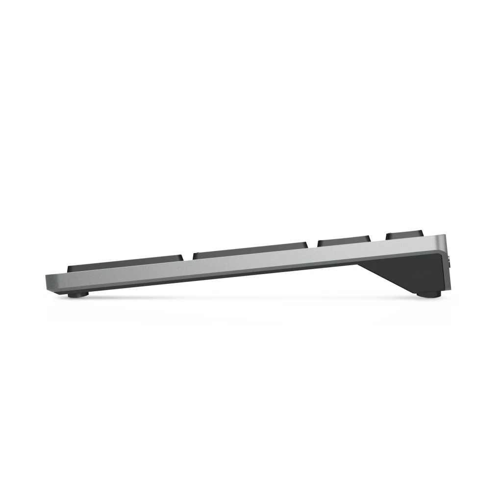 Dell Clavier et souris Pro Plus KM7321W Gris titane, vue du dessus: clavier complet avec pavé numérique et souris à droite - Ítem5