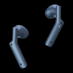 Auriculares Tradutores Timekettle W4 Plus Azul sem fios, formato intra-auricular, haste longa, acabamento azul fosco, LEDs de status e microfones integrados