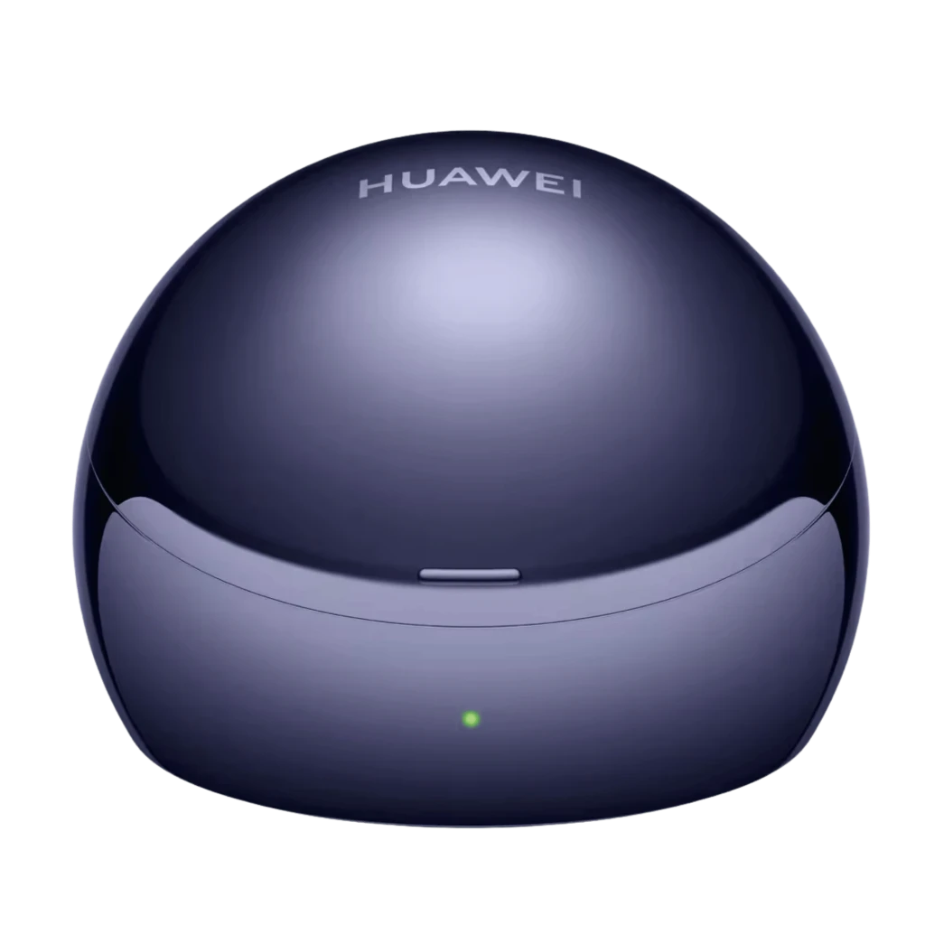 Auriculares Huawei FreeClip 2 S Azul open‑ear Bluetooth 6.0 con estuche compacto; diseño de clip curvo, acabado metálico y luz LED frontal - Ítem6
