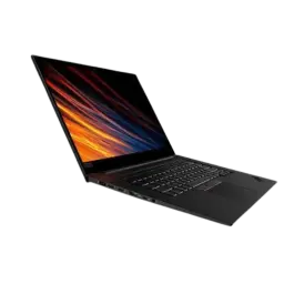 Lenovo ThinkPad P1 Gen 2 15,5 pouces, châssis noir fin, écran vibrant bord fin, clavier QWERTZ rétroéclairé, multiples ports latéraux, rénové excellent