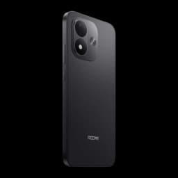 Xiaomi Redmi Note 17 5G preto com traseira fosca, módulo de câmera dupla oval e flash, laterais retas em metal, acabamento minimalista e elegante