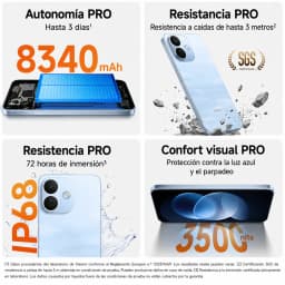 Xiaomi Redmi Note 17 Pro 5G pourpre, batterie 8340 mAh, IP68, chutes 3 m, immersion 72 h, écran 3500 nits, protection lumière bleue, Snapdragon 6s Gen 4, 8