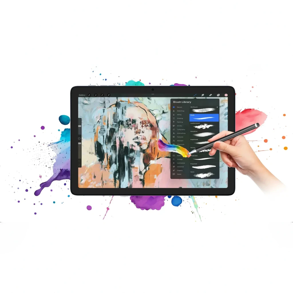 Tablet Hotwav Pad 13 Pro 10,1 pulgadas gris, pantalla amplia con biseles delgados, doble cámara trasera con flash, frontal centrada, cuerpo metálico elegante - Ítem9
