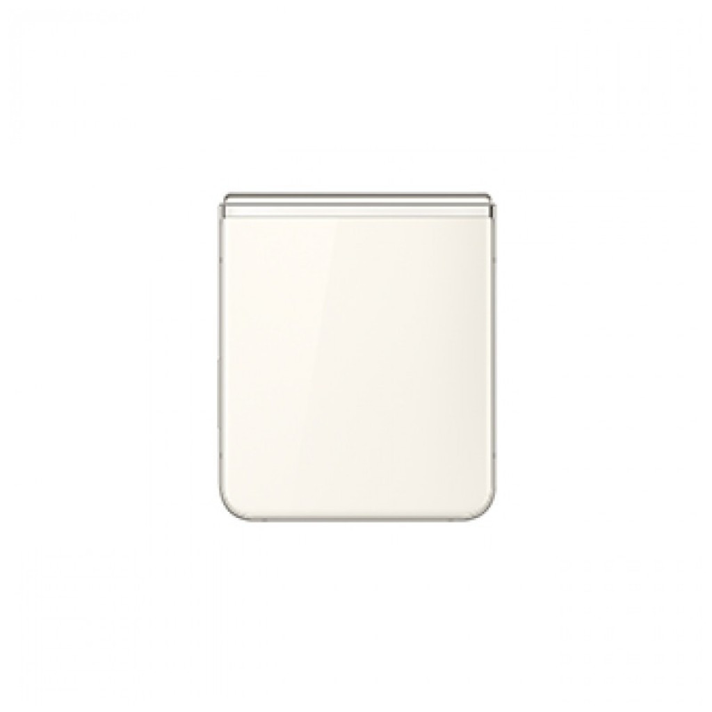 Samsung Galaxy Z Flip5 5G crema renovado, formato plegable, pantalla interna amplia y externa compacta, doble cámara trasera y bisagra metálica elegante - Ítem5