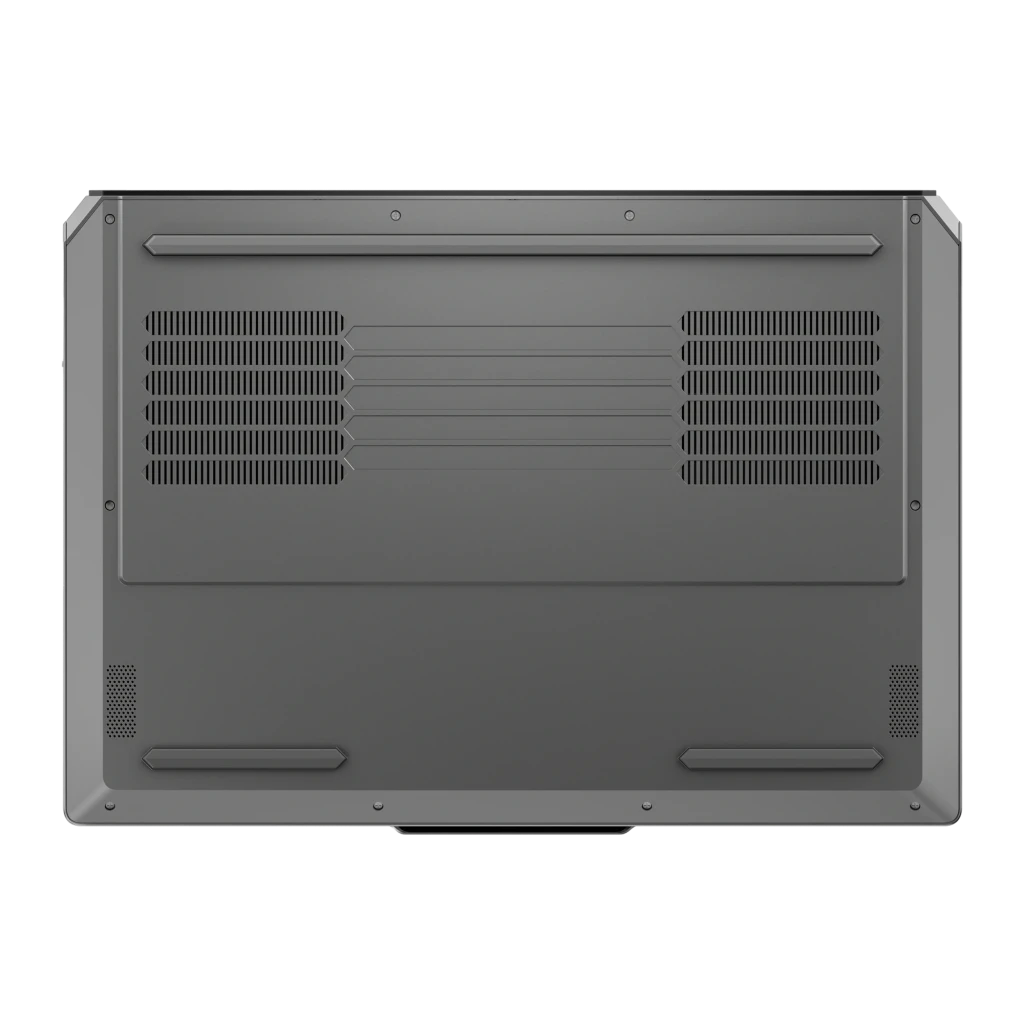 Lenovo LOQ Essential 15IRX11 512GB Gris, vue de face: écran avec logo LOQ en violet, clavier et pavé tactile visibles - Ítem6