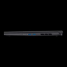 Acer Nitro V 16 AI 1TB Noir, vue latérale droite: ports USB-A bleus, grille de ventilation et profil fin