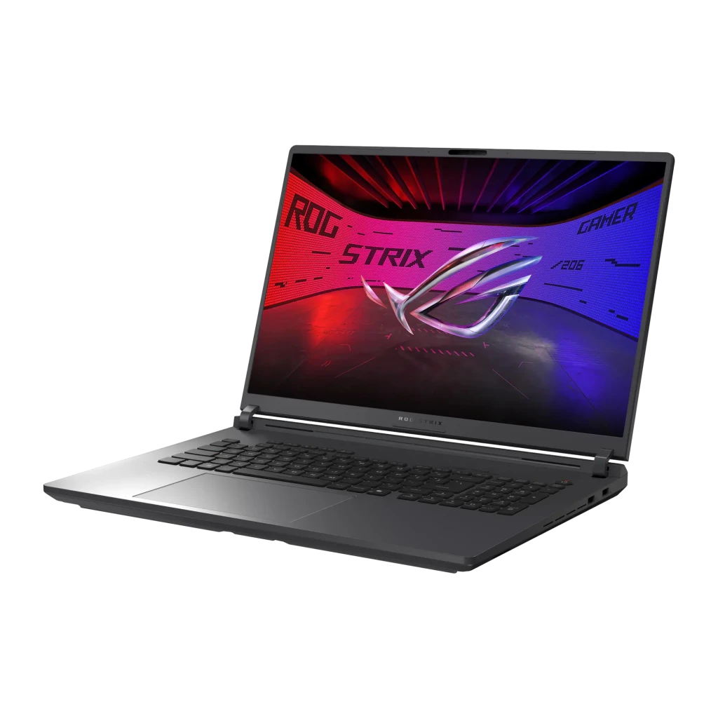 ASUS ROG Strix G18 1TB Gris Eclipse, vista frontal: pantalla 18