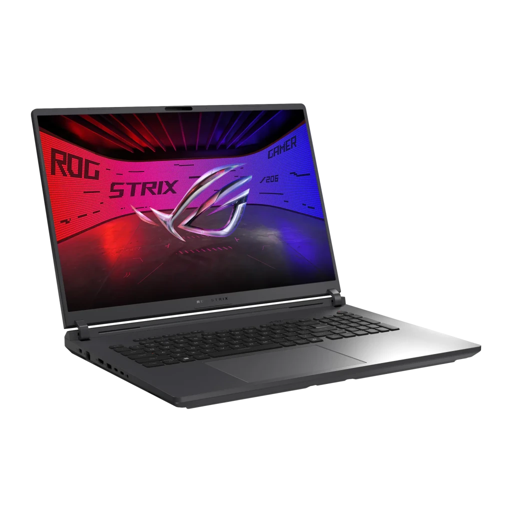 ASUS ROG Strix G18 1TB Gris Eclipse, vista frontal: pantalla 18