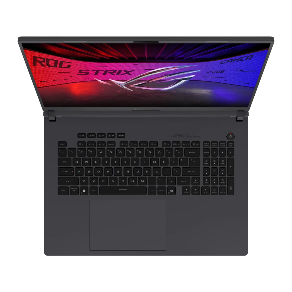 ASUS ROG Strix G18 1TB Gris Eclipse, vista frontal: pantalla 18