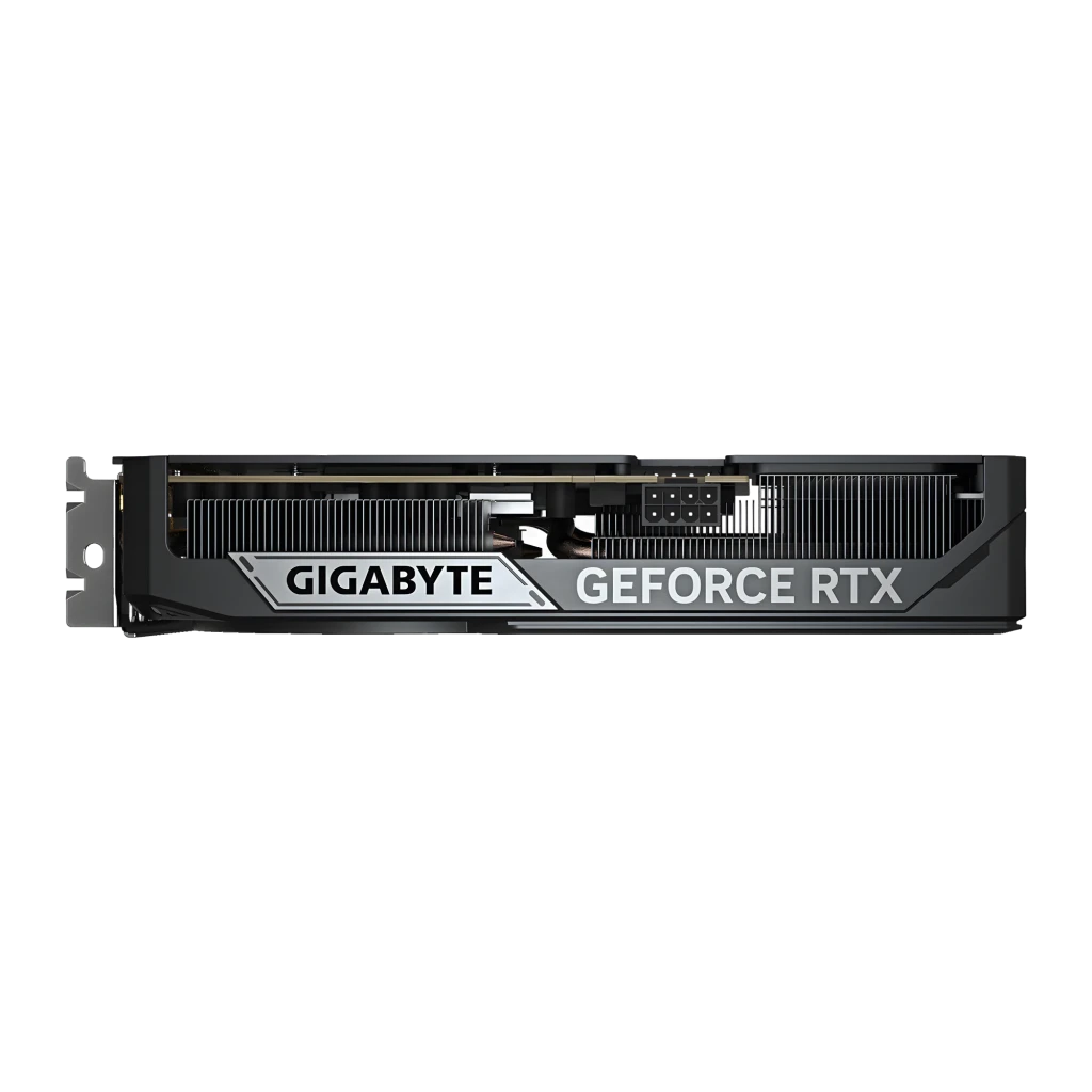 Gigabyte GeForce RTX 5060 Ti Windforce MAX OC 8GB negro, kit con caja: tarjeta gráfica junto a caja naranja y verde con logo - Ítem4