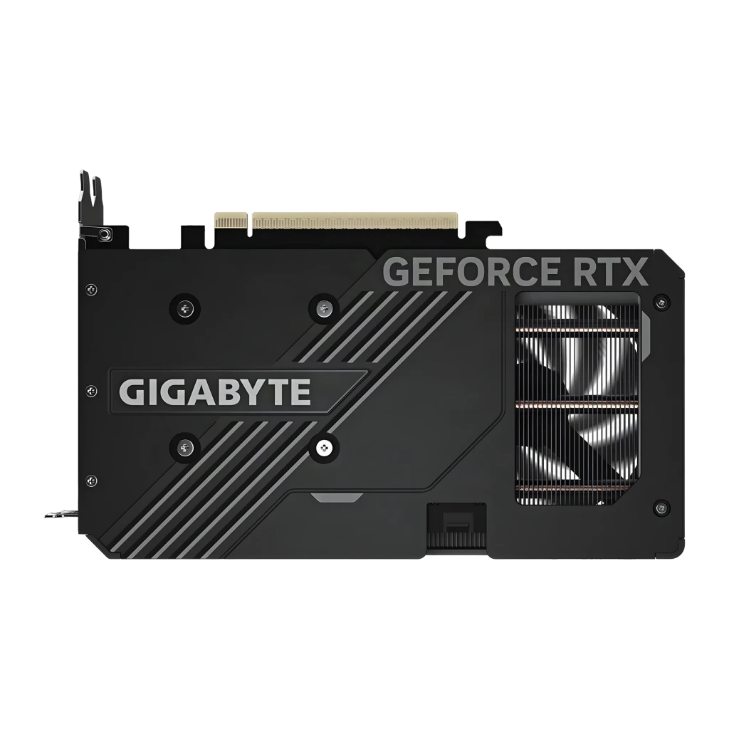 Gigabyte GeForce RTX 5060 Ti Windforce MAX OC 8GB negro, kit con caja: tarjeta gráfica junto a caja naranja y verde con logo - Ítem5
