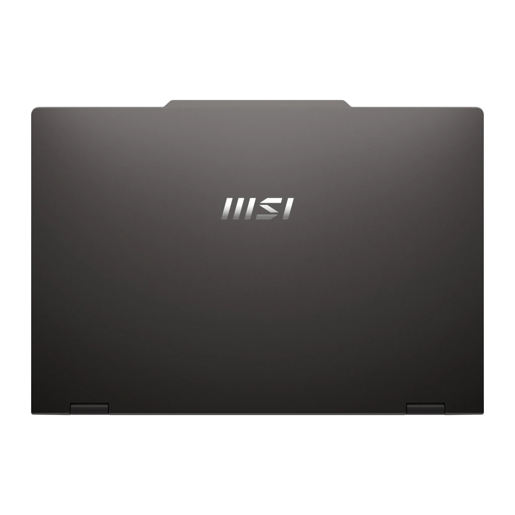 MSI VenturePro 15 1TB Gris, vista frontal: pantalla con gráfico AI, teclado iluminado y logo MSI visible - Ítem3