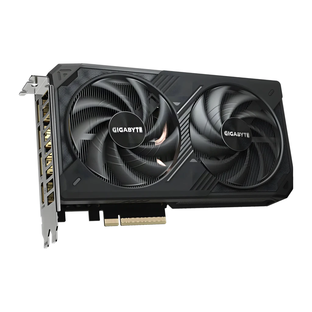 GIGABYTE GeForce RTX 5060 Ti WINDFORCE 8G 8GB negro, kit completo: tarjeta con dos ventiladores junto a su caja retail RTX - Ítem5