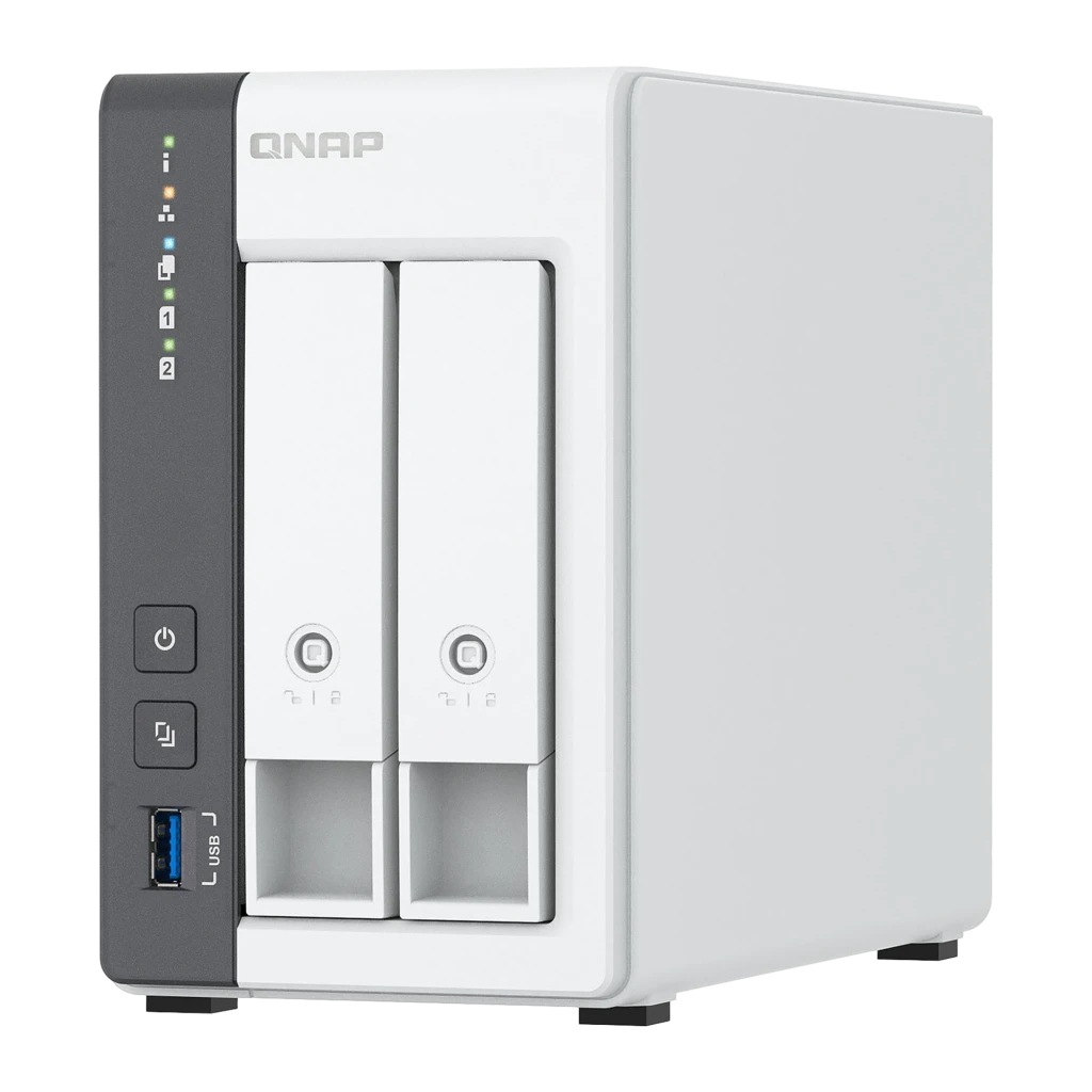 Servidor NAS QNAP TS-216G 4GB 2 Bahías 2.5GbE