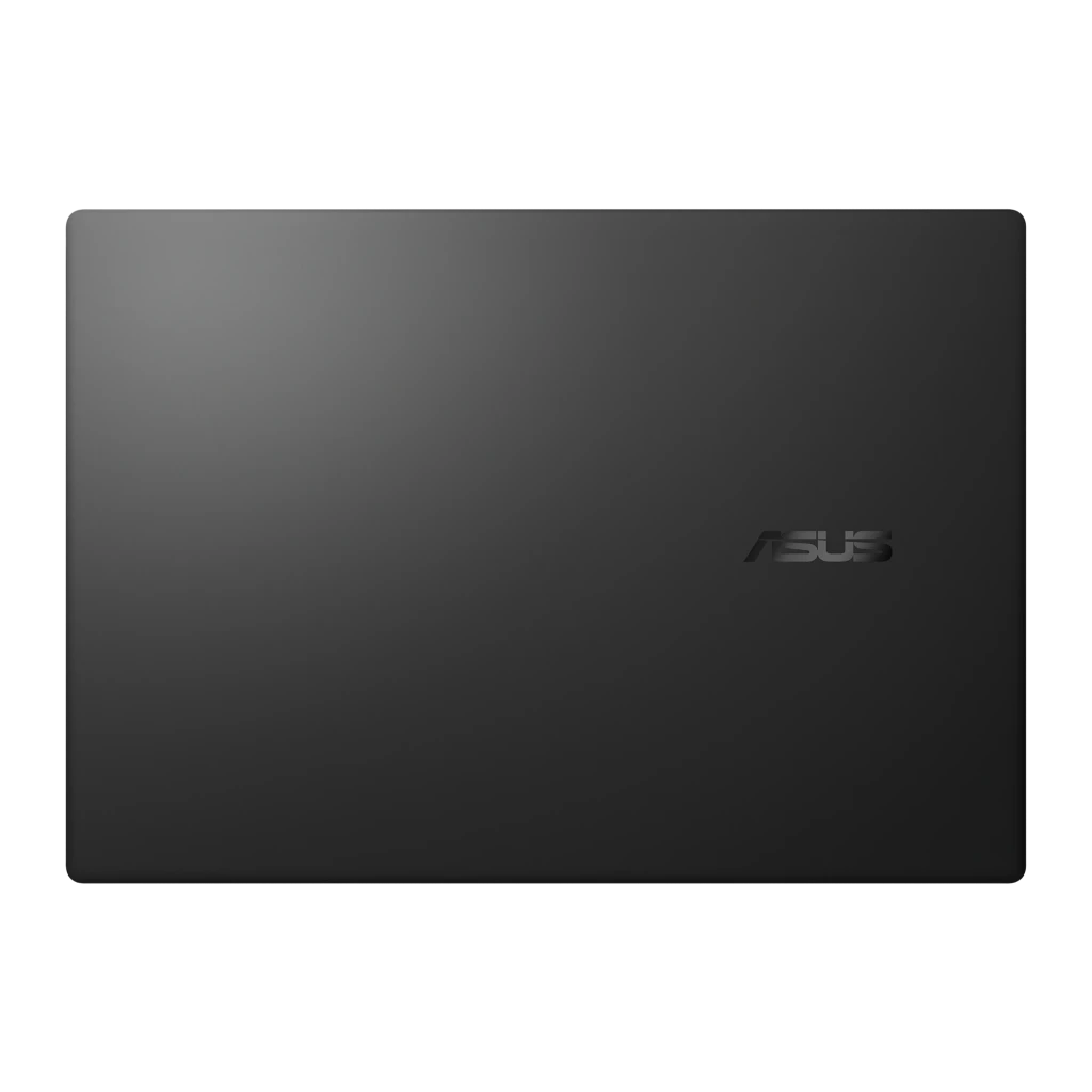 ASUS Vivobook V16 V3607VH 512GB negro mate, vista frontal: pantalla encendida con logo ASUS y teclado retroiluminado en azul - Ítem7