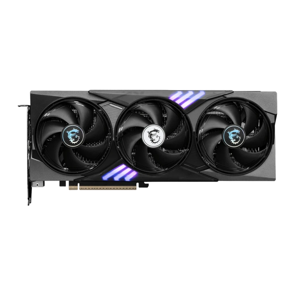 MSI GeForce RTX 5060 Ti Gaming Trio OC 8GB GDDR7 negro, tarjeta y caja: packaging con logo Gaming Trio y GPU en ángulo - Ítem1