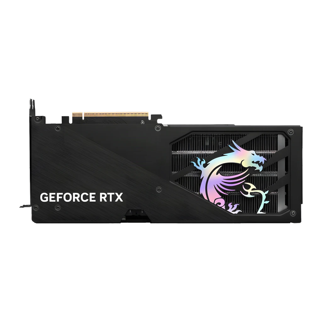 MSI GeForce RTX 5060 Ti Gaming Trio OC 8GB GDDR7 negro, tarjeta y caja: packaging con logo Gaming Trio y GPU en ángulo - Ítem3
