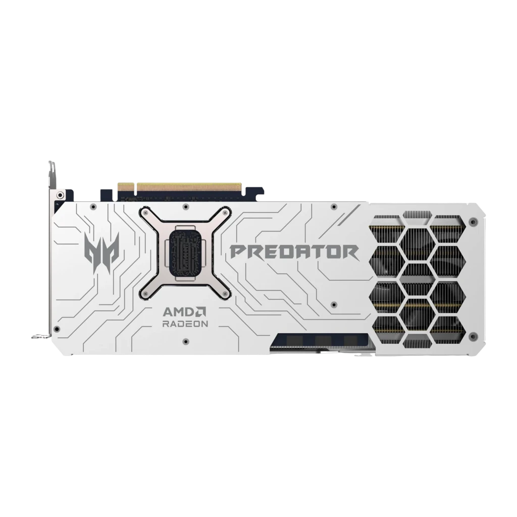 Acer Predator BiFrost Radeon RX 9070 OC 16GB blanc, contenu: carte graphique blanche triple ventilateur et boîte Predator - Ítem2