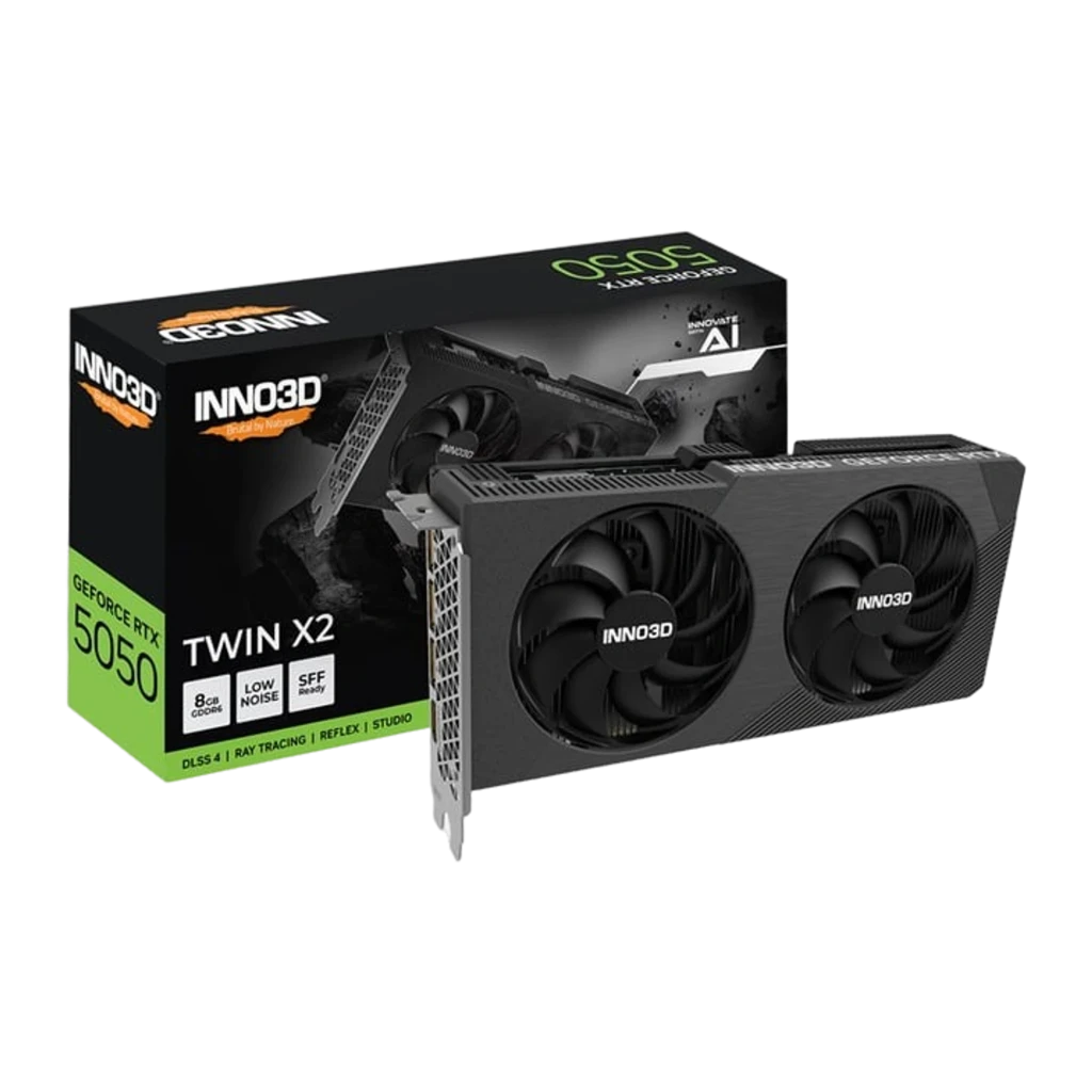 Tarjeta gráfica Inno3D GeForce RTX 5050 Twin X2 8GB GDDR6