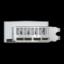 Gigabyte RTX 5070 AERO OC 12GB Blanco, panel de E/S: 3x DisplayPort y 1x HDMI en bracket blanco