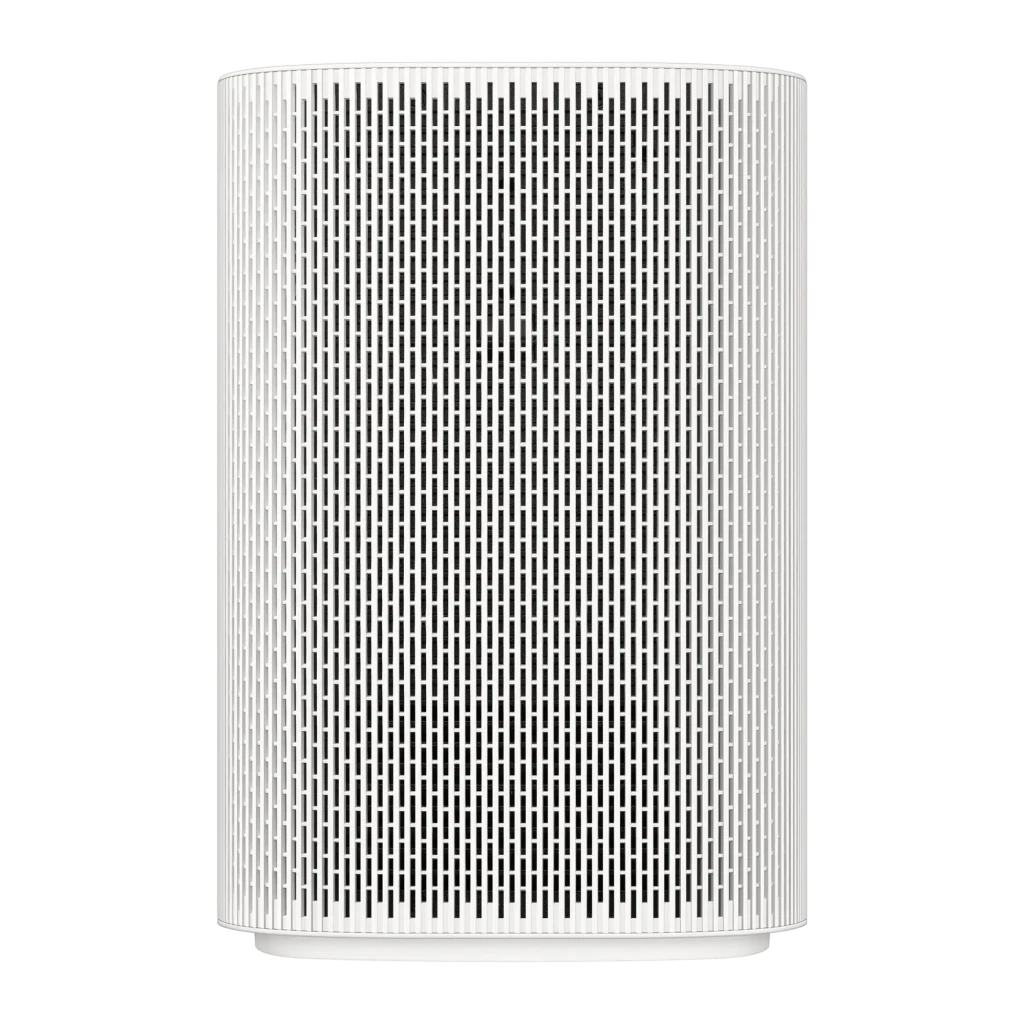 Samsung The Premiere 5 SP-LPF5DSAX 1080p Blanc, vue de face: grille de haut-parleur, objectif UST et boutons tactiles - Ítem5