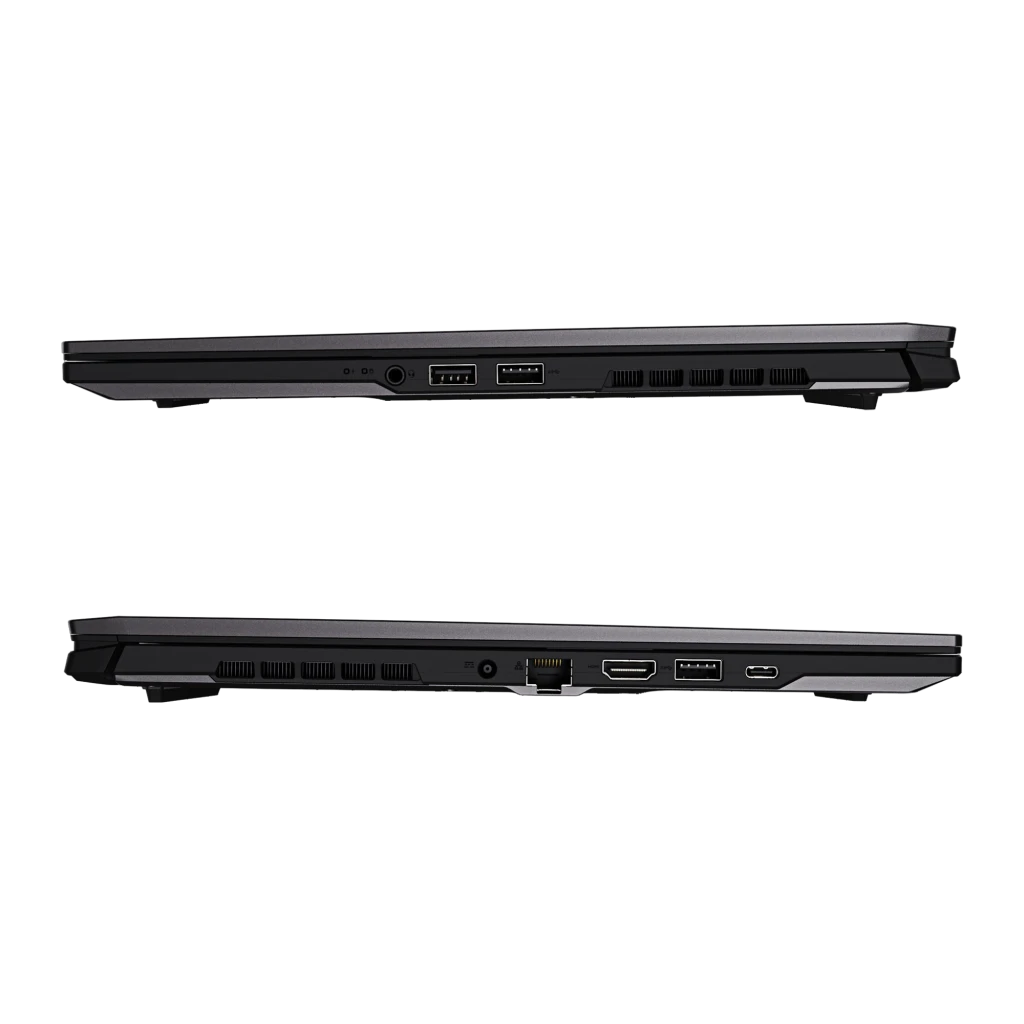Gigabyte Aero X16 1000GB SSD RTX 5060 Cinzento, vista frontal: ecrã WQXGA 16