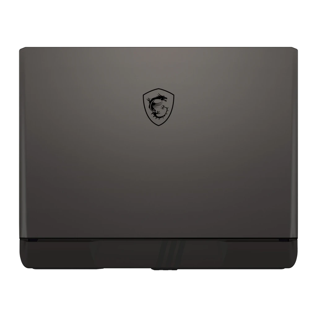 MSI Vector 16 HX AI 512GB gris, vue de face: écran avec logo dragon MSI et clavier rétroéclairé RGB multicolore - Ítem6