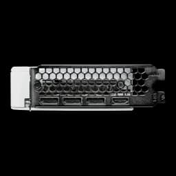 Palit GeForce RTX 5060 OC White 8GB blanco, panel de E/S: 3x DisplayPort y 1x HDMI 2.1 en bracket metálico hexagonal