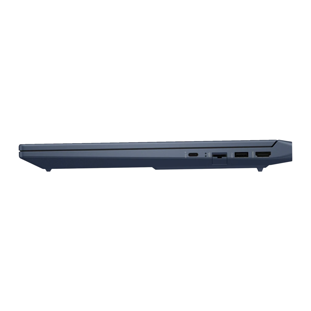 HP Victus Gaming 15 1TB Azul, vista frontal: ecrã com Hi-Fi Rush e Game Pass, teclado completo com numpad - Item2