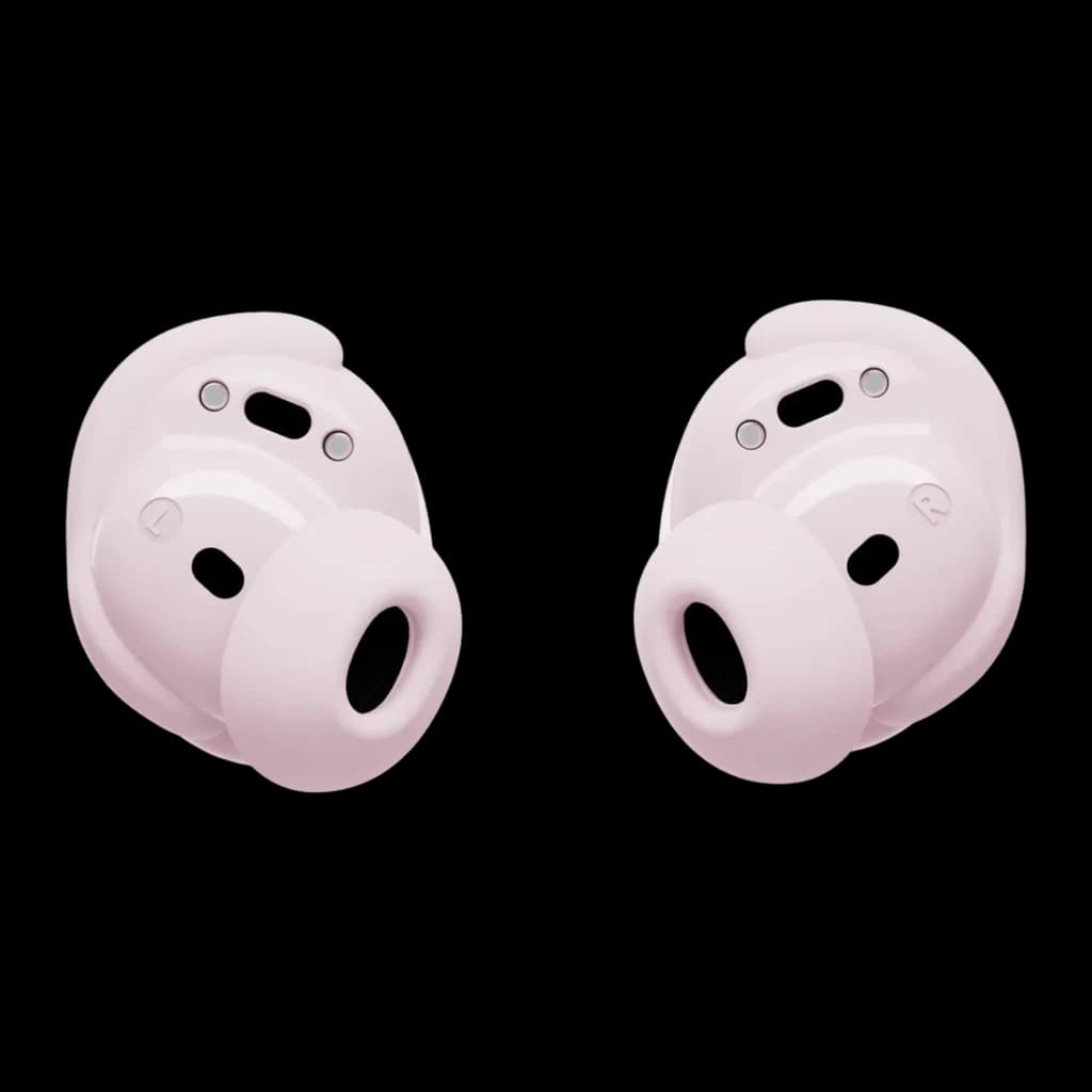 Écouteurs Bose QuietComfort Earbuds Réduction de Bruit Active In-Ear TWS Bluetooth 5.3 Rose, vue avant: les deux écouteurs